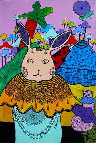 动物的色与界|插画|艺术插画|sunny沐阳手绘 - 原创