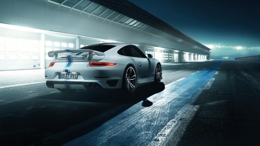 2014款保时捷911turbotechart改装版跑车桌面壁纸