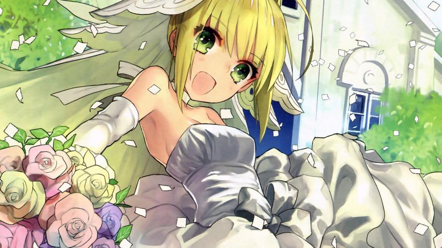 求几张花嫁尼禄的高清图做壁纸,越多越好