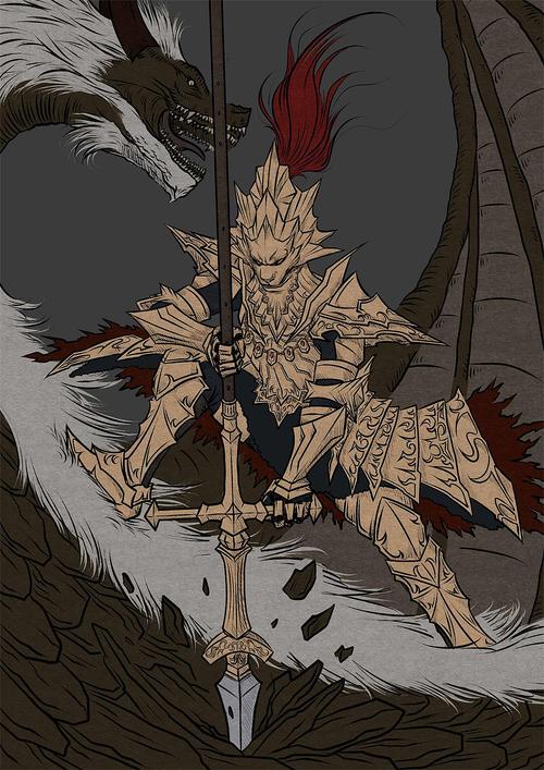 【黑暗之魂】王下四骑士 龙狩 · 翁斯坦