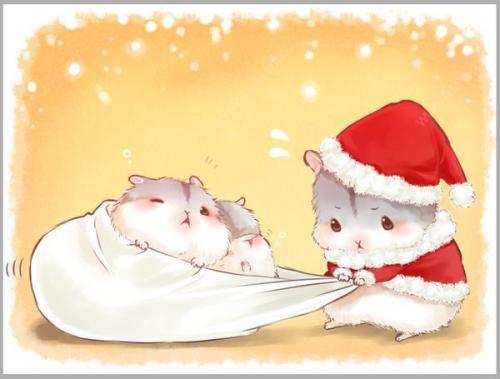 仓鼠卡通图片壁纸