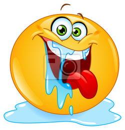 流口水表情搞笑的流口水表情聊天必备