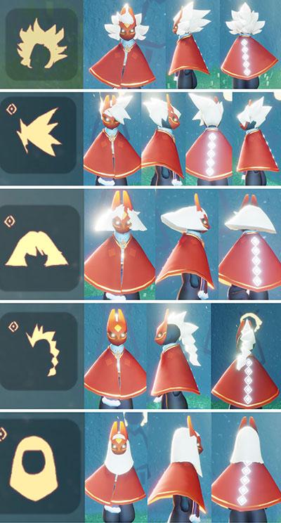 光遇红狐狸面具搭配攻略