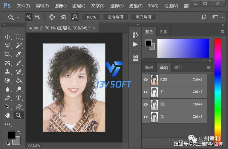 ps通道抠图与半透明抠图