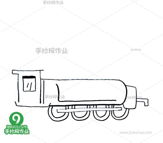 火车简笔画