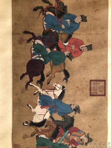 韩干,唐代杰出画家