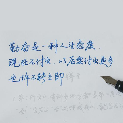 手写体练字帖女生漂亮字体初学者行书入门硬笔书法临摹钢笔字帖成年