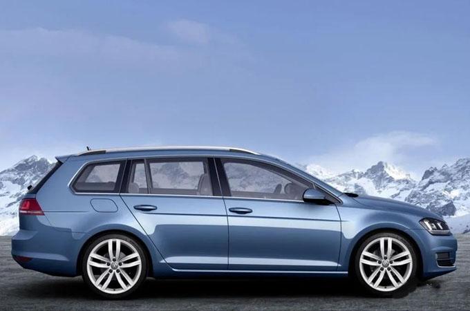 八代海外版高尔夫r旅行版车型路试,瓦罐车迷幸福