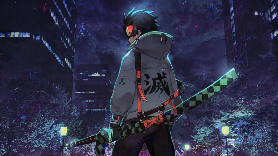 4k超高清壁纸鬼灭之刃第一期