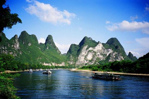 桂林漓江九马画山