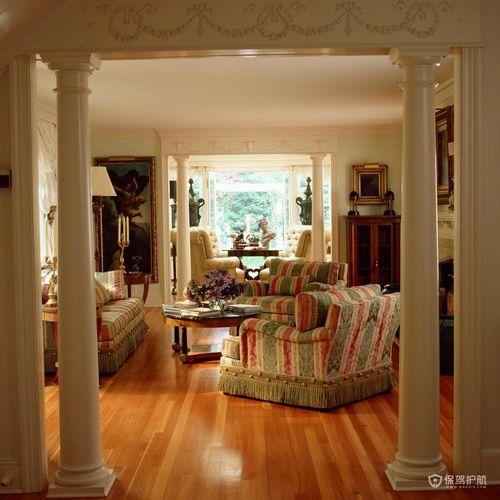 客厅有柱子装修效果图-保驾护航装修网