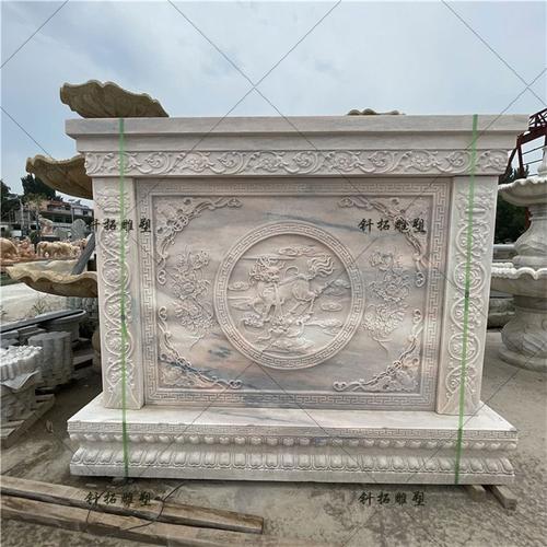 老边石雕浮雕墙屏风墙影背镂空窗花壁画摆件