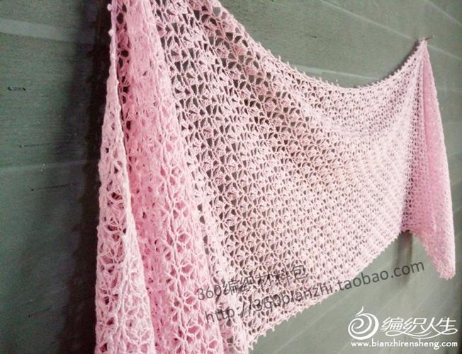 【新提醒】钩针超仙小水草花披肩图解