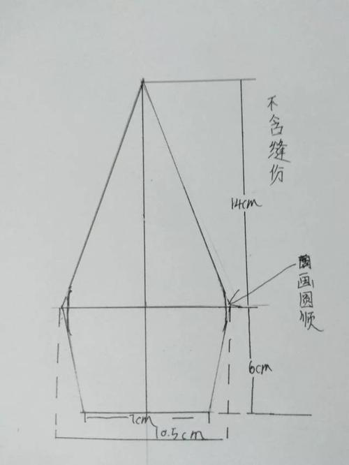 可爱贝雷帽的图纸和制作,抓紧做一顶吧!