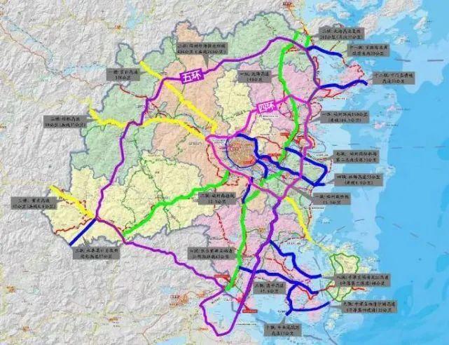 福州"四环"已于2019年全线贯通!