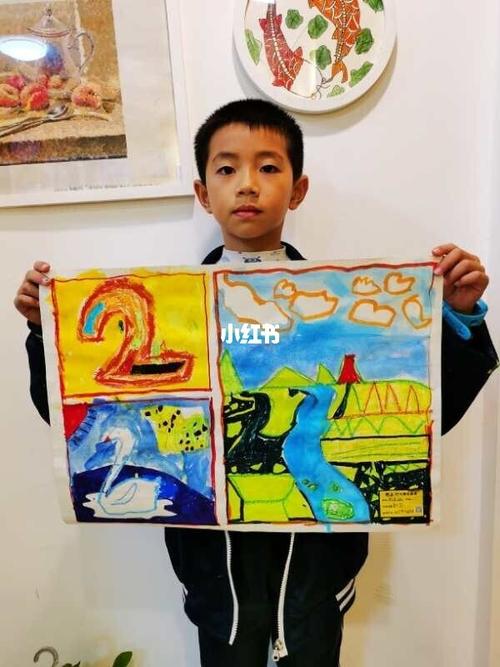 儿童创意绘画作品分享《数字2的联想》_绘画_联想怎么