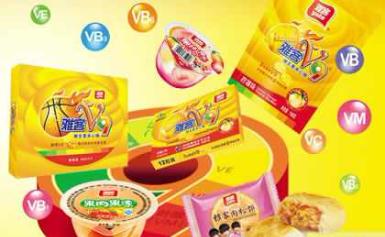 yake雅客糖果标志logo设计