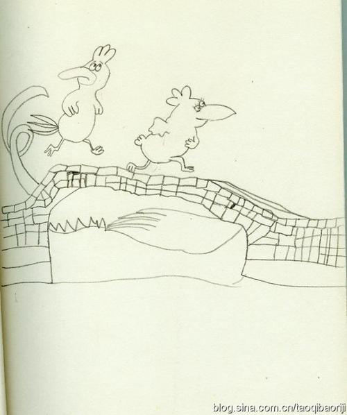 手绘画-不一样的卡梅拉