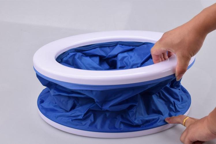 【】新款车载马桶便携折叠坐便器第八代升级款户外