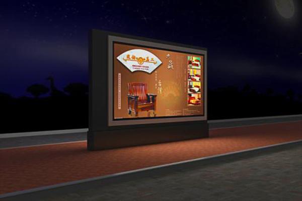 大理社区广告灯箱厂家