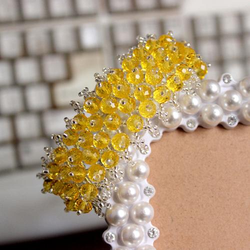 摆客帝国 水晶工坊 diy手工编织水晶串珠手链 地摊畅销 米珠手排