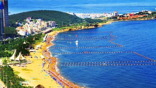 7月1日,威海国际海水浴场正式开放