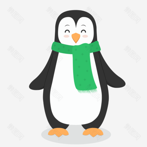 标签: 卡通企鹅图片素材