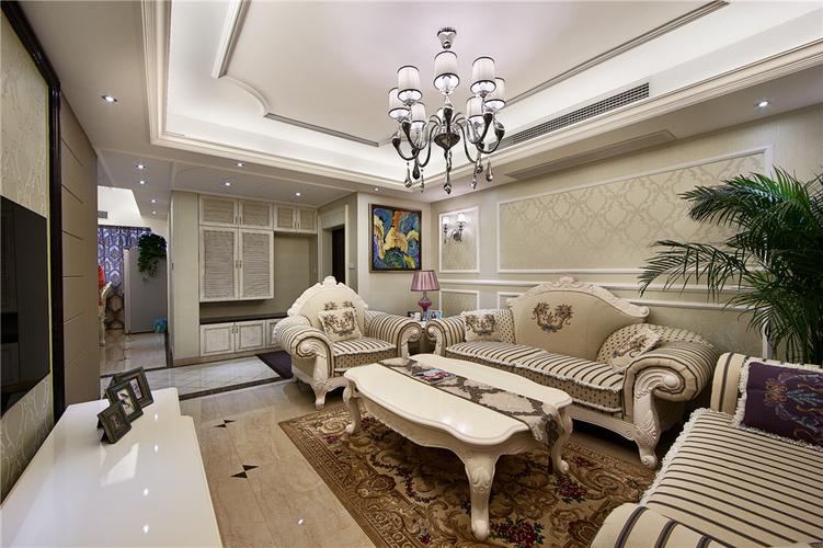 碧桂园128方简欧设计