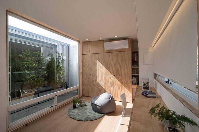 下沉空间-北墙返照