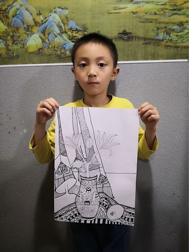 今年美术速写6级考级作品