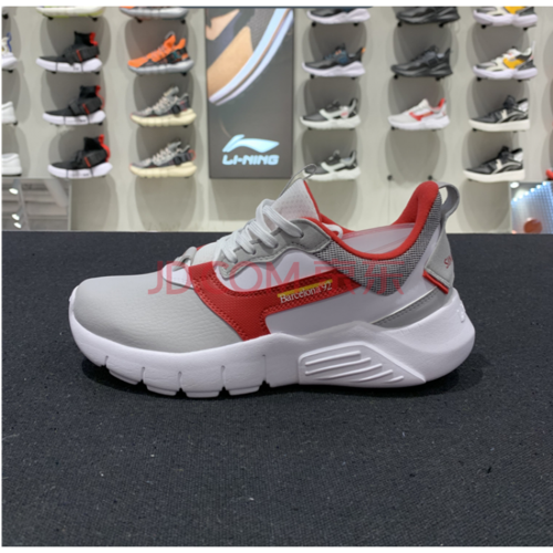 李宁男子新款barceiona征荣92复古潮流休闲运动鞋agcp145 微晶灰/标准