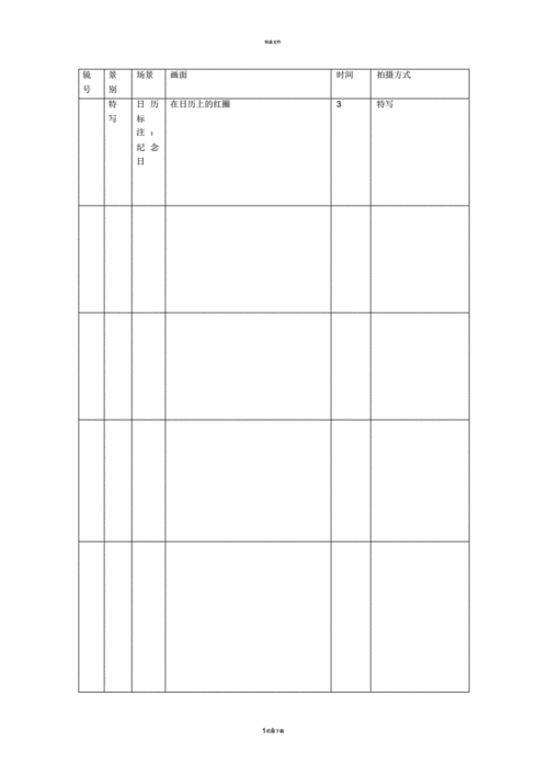 分镜头剧本表格.pdf 14页