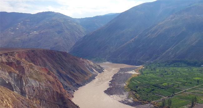 三江并流之金沙江考察第十二天 宁南县白鹤滩镇到巧家