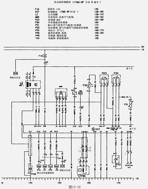 别克赛欧汽车维修基础电路图