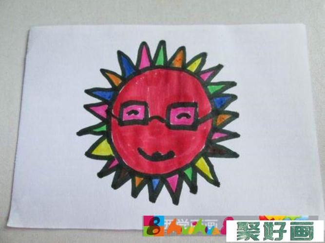 儿童画中太阳的几种画法