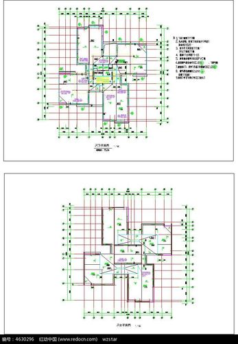 高层建筑住宅楼施工图