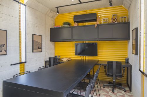 巴西lins arquitetos associados工作室内部实景图