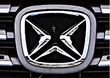 网友揭秘x图走红始末 疑似江铃驭胜车标