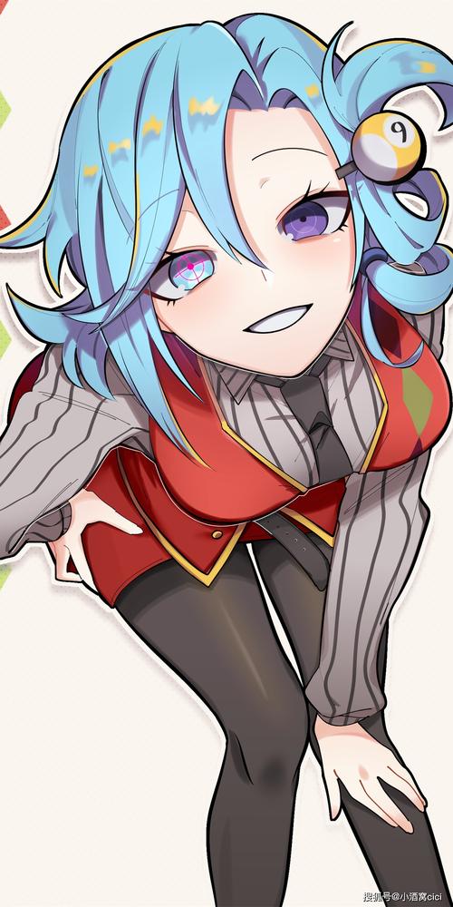 《弹丸论破》知惠袋雪花,动漫全面屏壁纸,爱打台球的邻家大姐姐