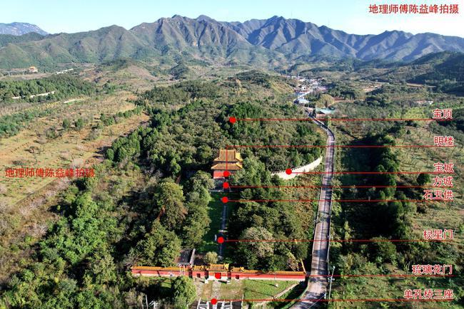 四山云从,拜服归顺,左顺右归,叠叠如端庄美女,贵贱从夫鸟瞰献陵,太行