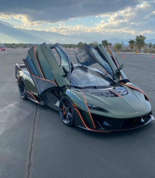 绿色迈凯伦sabre实车性能颜值都巅峰