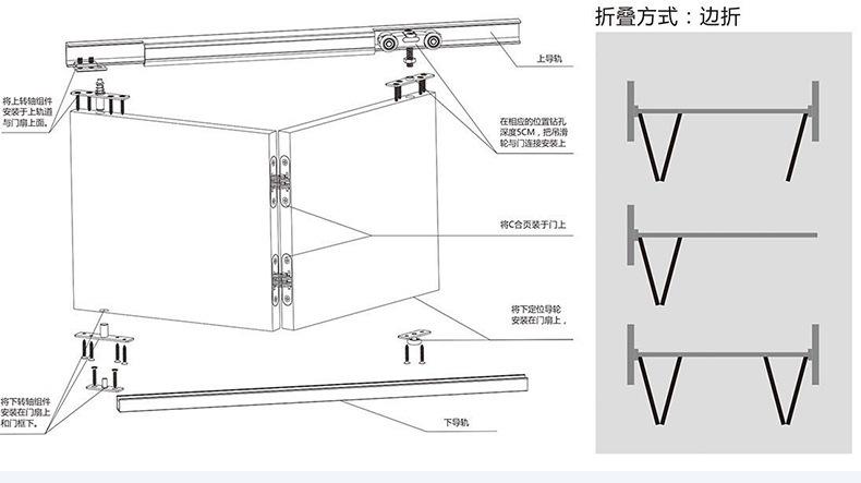 厂家直销移门滑轮吊轮折叠门配件吊轨滑轮折叠门吊轮01