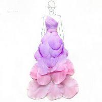 花瓣创意婚纱-女生头像-q友乐园