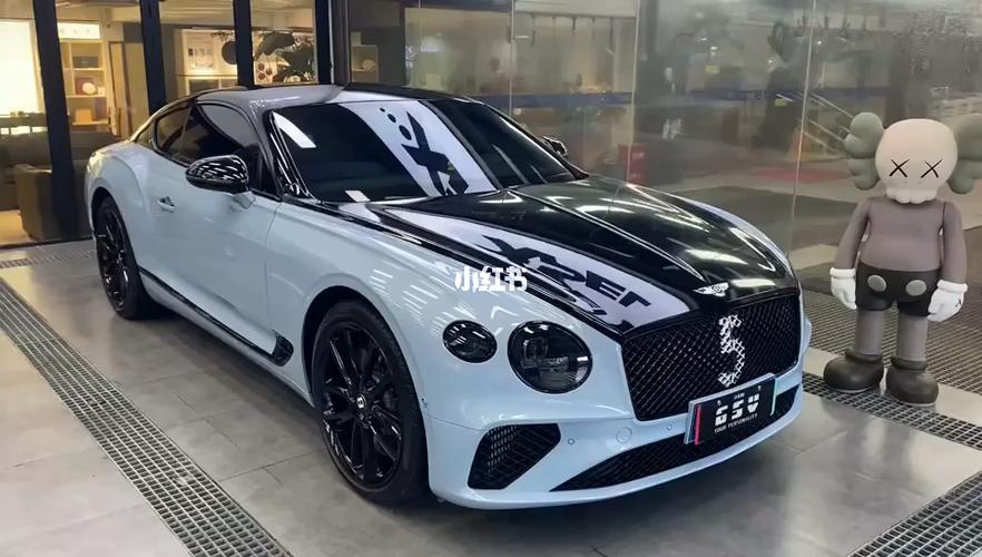 新款宾利欧陆gt 双拼色 冰川蓝77亮黑色_宾利怎么样