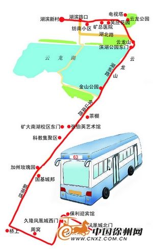 徐州63路改线路了是怎么改的?