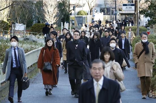 日本东京街头(资料图)