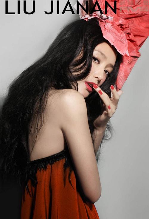 性感美女 秦岚男人装性感妩媚诱惑写真美女