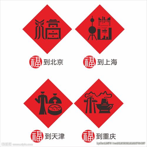 创意福字设计图__logo设计_广告设计_设计图库_昵图网
