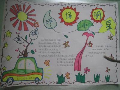 回归自然生态手抄报 生态环保手抄报
