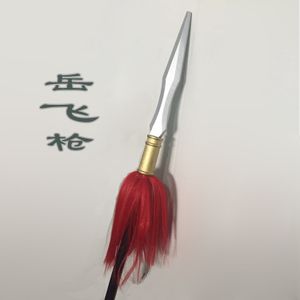 岳飞兵器沥泉枪 木质舞台影视道具 cos表演道具枪 岳飞兵器道具